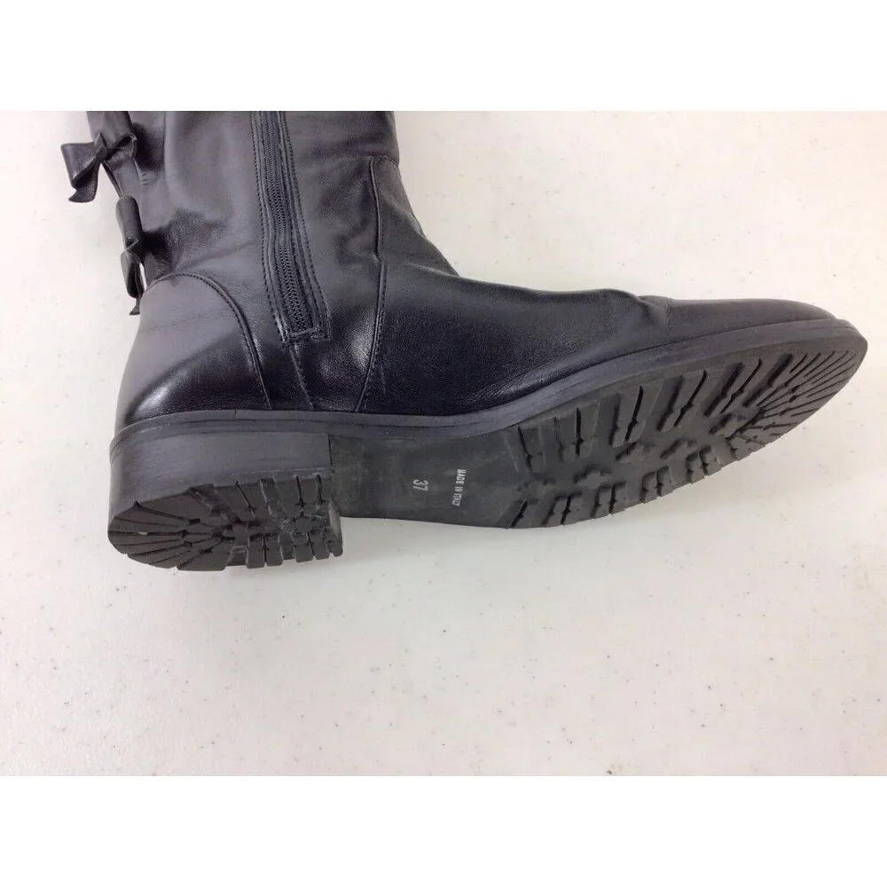 Fabianelli Leather Boots Italy Womens 6.5